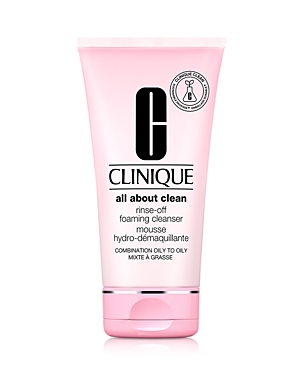 Clinique All About Clean Rinse-Off Foaming Face Cleanser 5 oz.