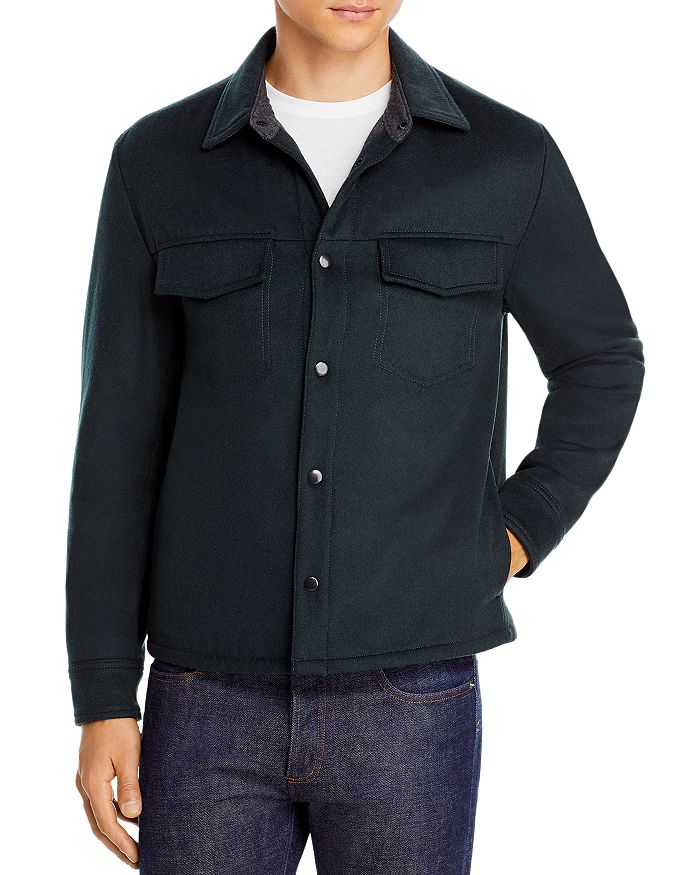 slim fit overshirt