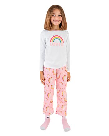 Levi's Girls' Rainbow Pajama Set - Little Kid, Big Kid | Bloomingdale's