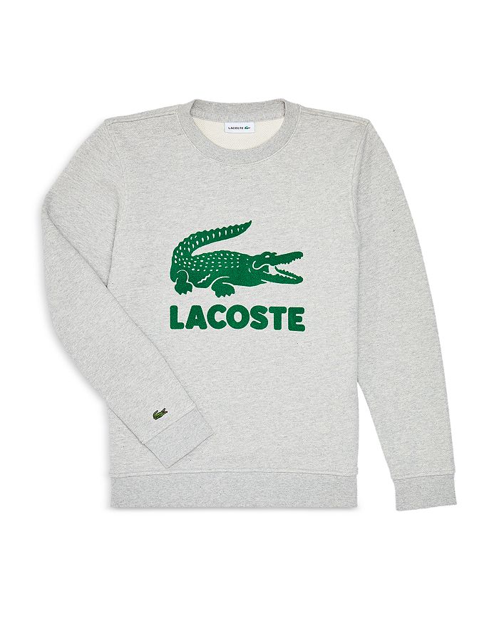 Lacoste Boys\' Flocked Logo Sweatshirt - Little Kid, Big Kid | Bloomingdale\'s