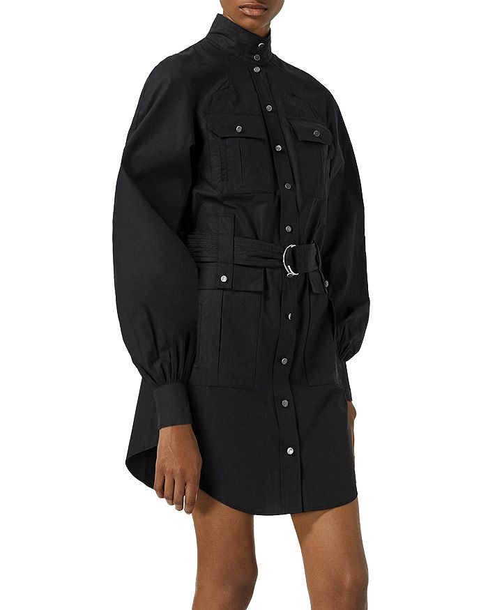 THE KOOPLES BELTED SHIRTDRESS,FROB21035K