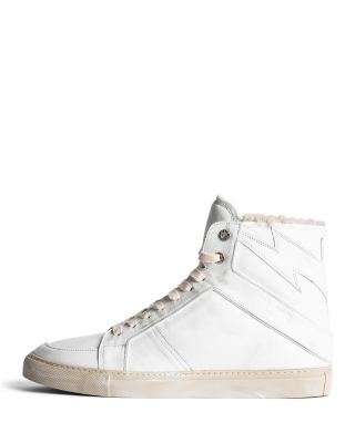 zadig and voltaire high top sneakers