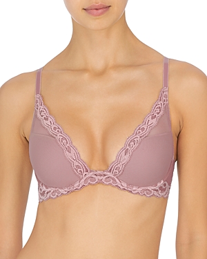 NATORI FEATHERS CONTOUR PLUNGE BRA,730023