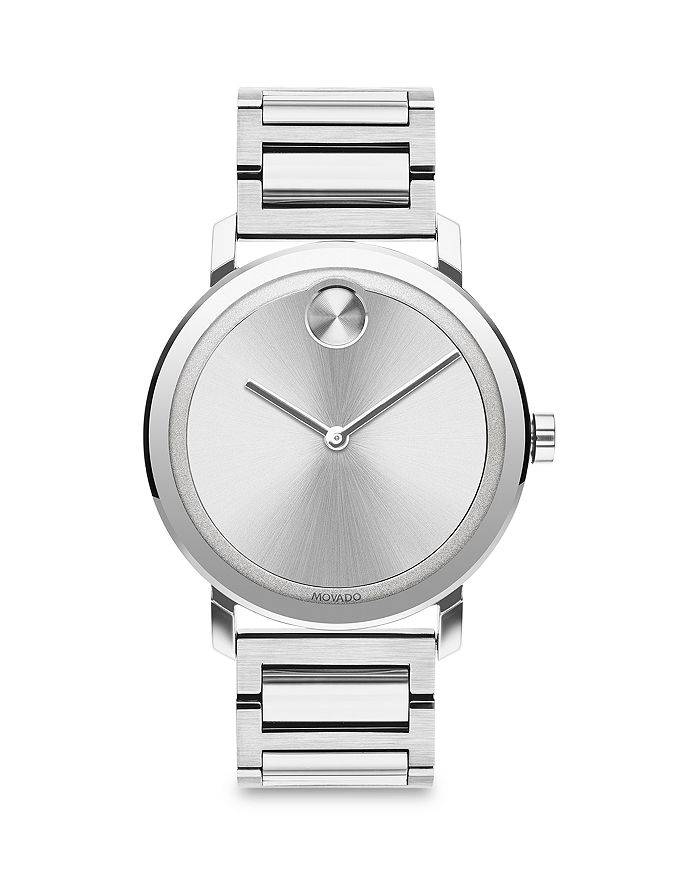 Movado Bold Watch, 40mm In Silver