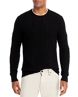 Polo Ralph Lauren White Logo Sweatshirt In Black