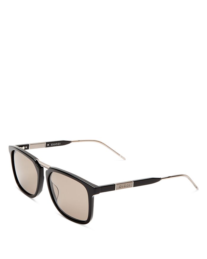 Gucci Men’s Square Sunglasses, 56mm Bloomingdale's
