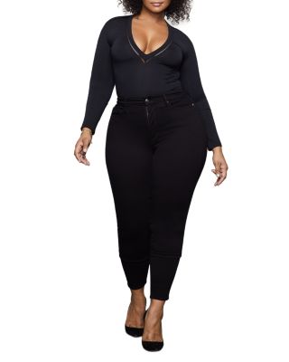 Good Legs Crop Jeans in Black001