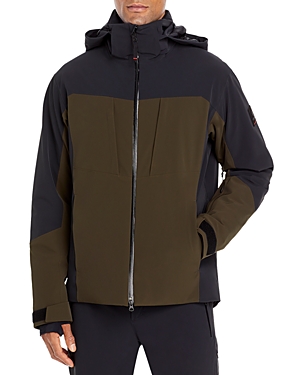 Bogner Carter-t Color Block Ski Jacket In Black
