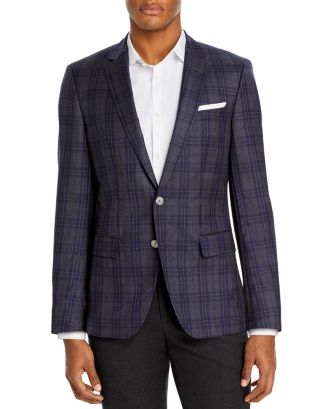 BOSS Hutson Plaid Slim Fit Sport Coat | Bloomingdale's