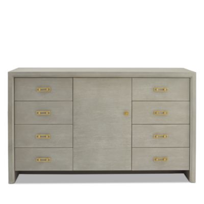 green emerald velvet dress Malibu Wood Dresser