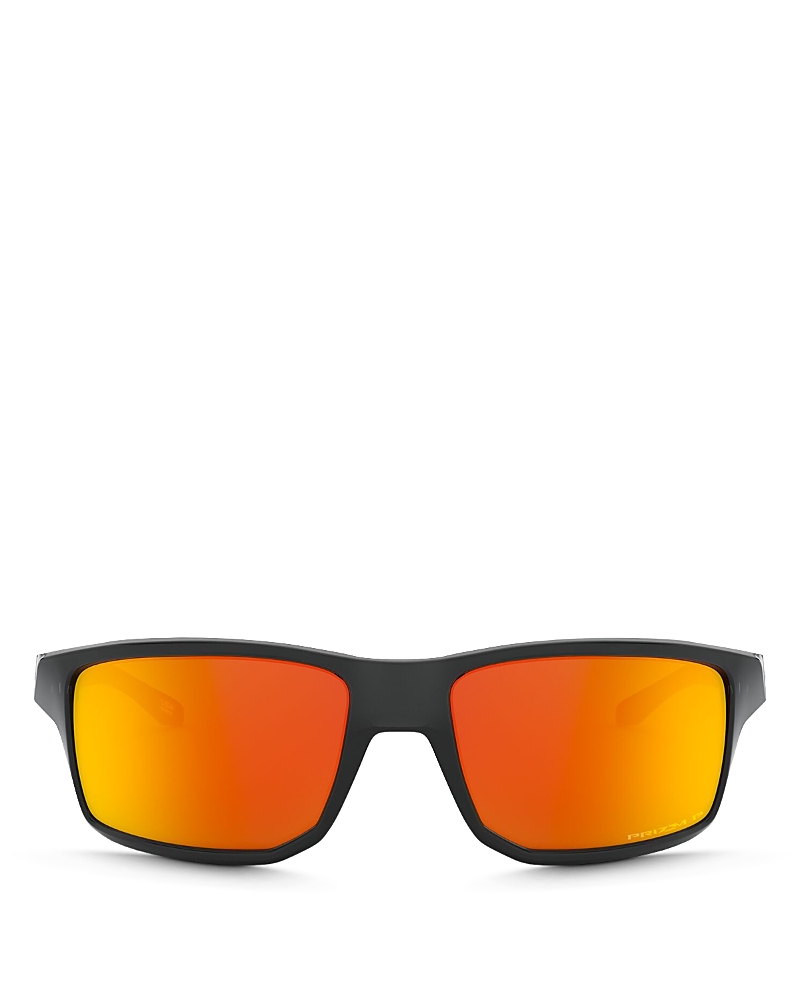 Oakley Gibston Polarized Square Sunglasses, 61mm In Black Ink / Prizm Ruby Polarized