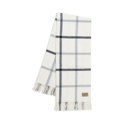 Lands Downunder - Plaid Cotton Blend Throw