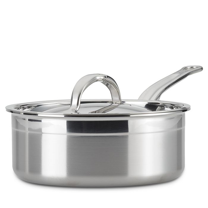 Shop Hestan Probond 2 Quart Forged Stainless Steel Saucepan With Lid In Silver