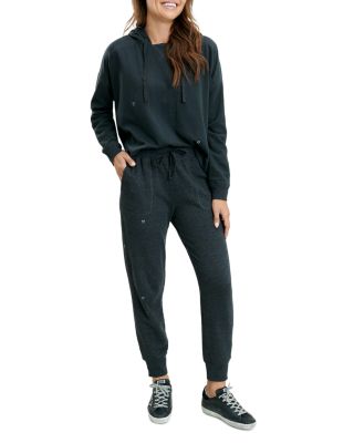 Splendid - Snowland Embroidered Hoodie & Jogger Pants