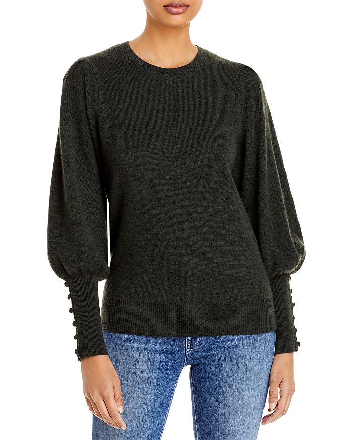 AQUA Balloon Sleeve Sweater - 100% Exclusive | Bloomingdale's