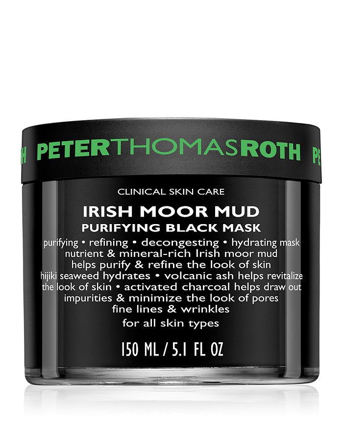 Shop Peter Thomas Roth Irish Moor Mud Purifying Black Mask 5.1 Oz.