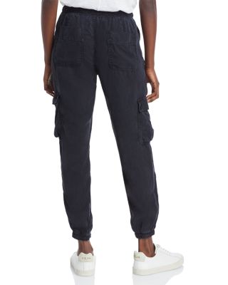 Cropped Cargo Track Pants