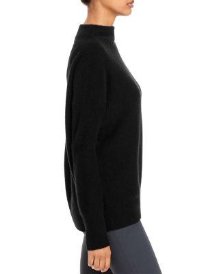 Boiled Cashmere Funnel Neck Sweater