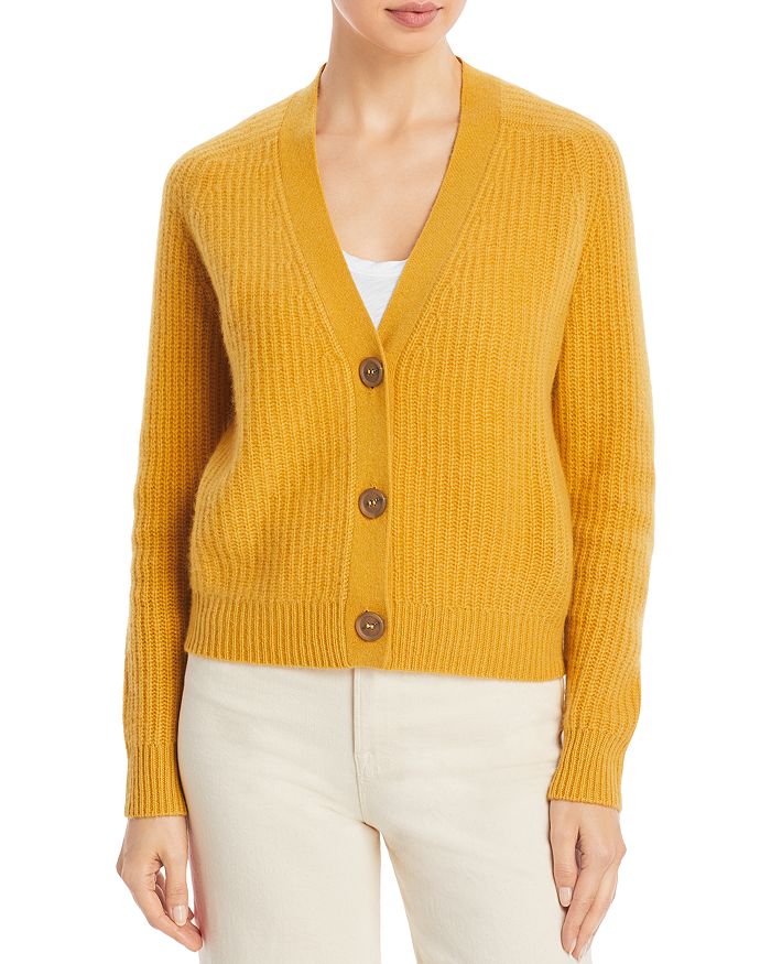 C by Bloomingdale's - Cropped Cashmere Cardigan - 100% Exclusive