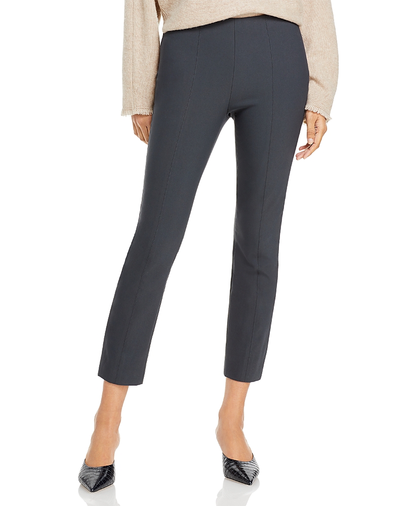 Vince Stitch Front Seam Legging In Dark Grey In Dark Grey