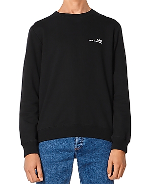 Apc A.p.c. Sweatshirt In Noir
