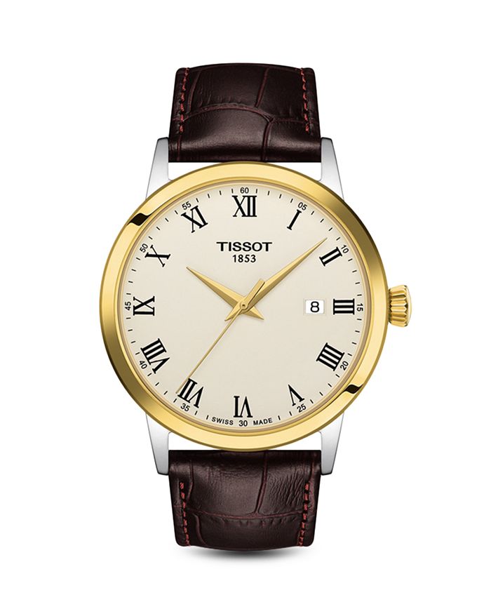 Shop Tissot Classic Dream Watch, 42mm In Ivory