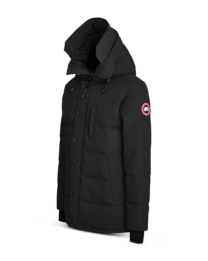 Canada Goose Carson Quilted Hooded Parka In Black