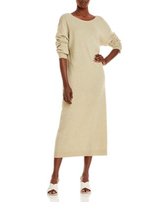 REMAIN Valcyrie Knit Merino Wool V-Back Dress | Bloomingdale's