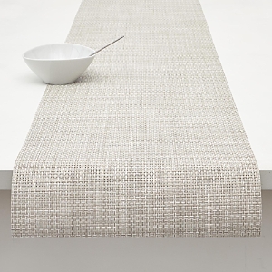 Chilewich Basketweave Table Runner, 72 X 14 In Natural