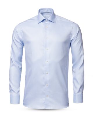 Contemporary Fit Diagonal Weave Shirt