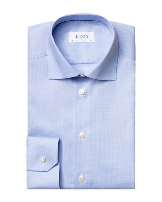 Eton - Contemporary Fit Houndstooth Shirt