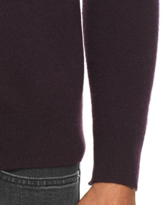 Raisin Cashmere V-Neck Sweater - Exclusive