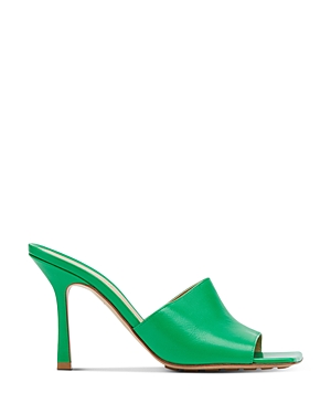 Bottega Veneta Stretch Leather Sandal In Grass