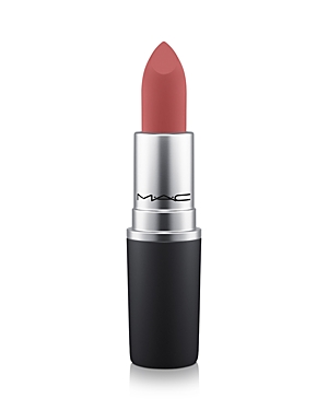 Mac Powder Kiss Lipstick In Brickthrough