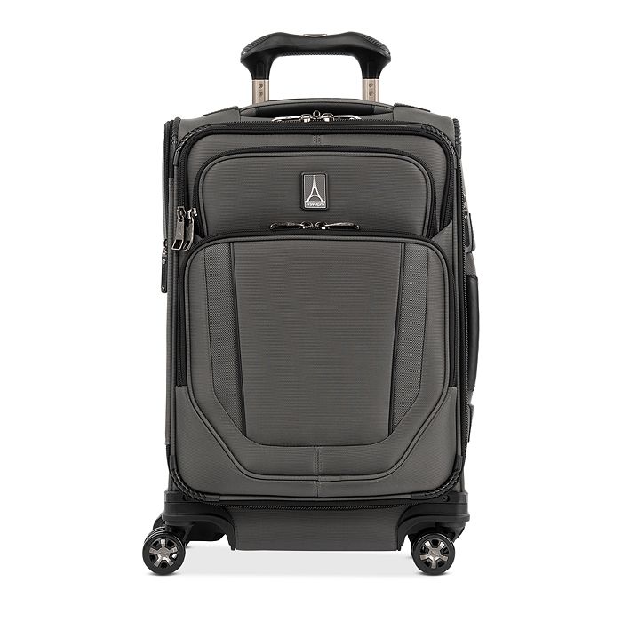 Travelpro Crew Versapack 20" 2-wheel Global Softside Carry-on In Titanium Gray