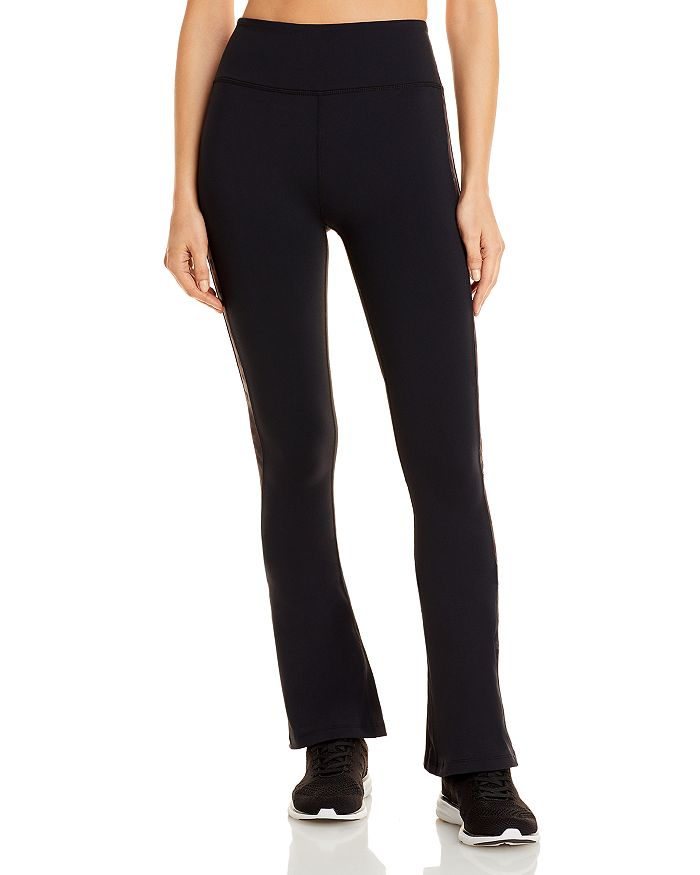 Splits59 Raquel High Waist Airweight Flare Leggings Black In Black/animal