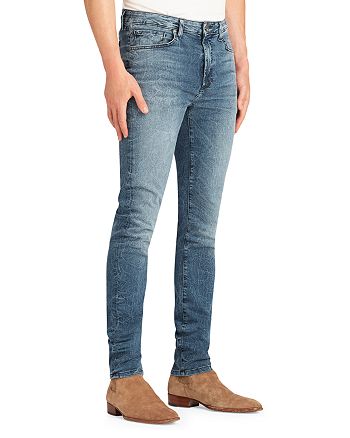 MONFR&Egrave;RE - Greyson Skinny Fit Jeans in Valencia