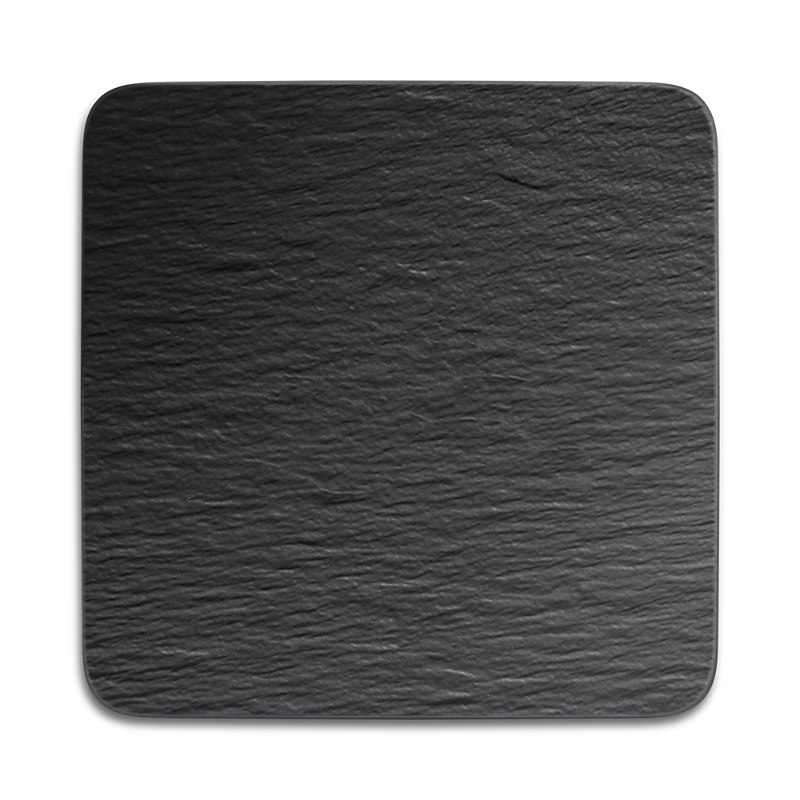 Villeroy & Boch Manufacture Rock Buffet Plate In Black