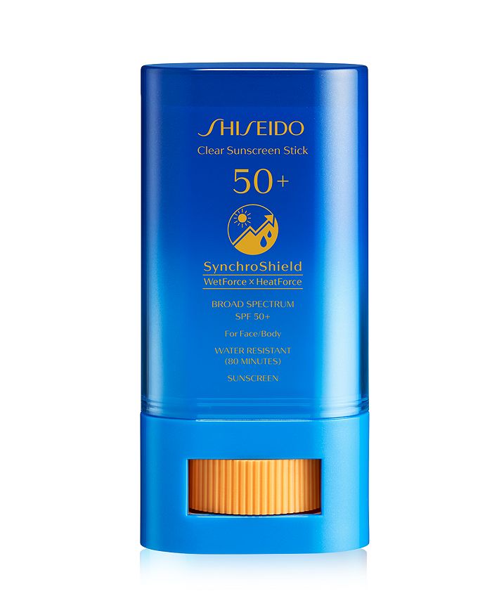 Shop Shiseido Clear Sunscreen Stick Spf 50+ 0.7 Oz.