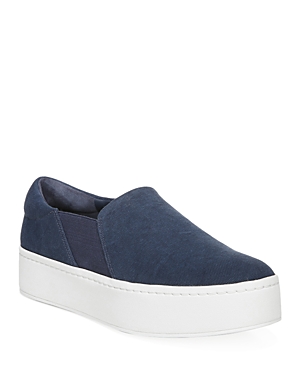 Vince Warren Low-top Laceless Platform Sneakers In Coastal