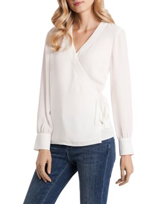 vince camuto silk blouse