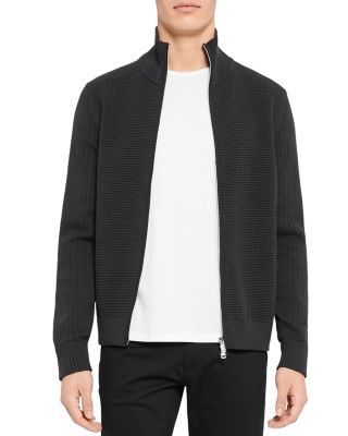 Theory Todd Eco Breach Full Zip Sweater 