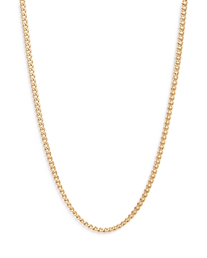 John Hardy 18K Yellow Gold Classic Curb Thin Chain Necklace, 26