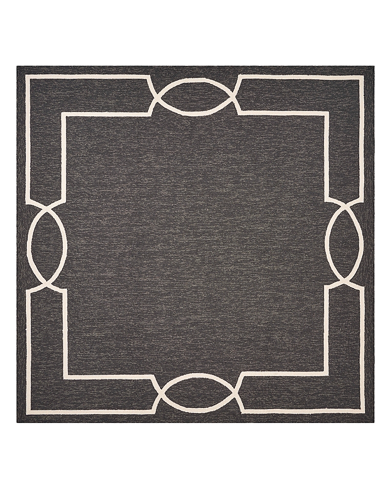 Kas Libby Langdon Hamptons Madison Square Area Rug, 7' X 7' In Gray