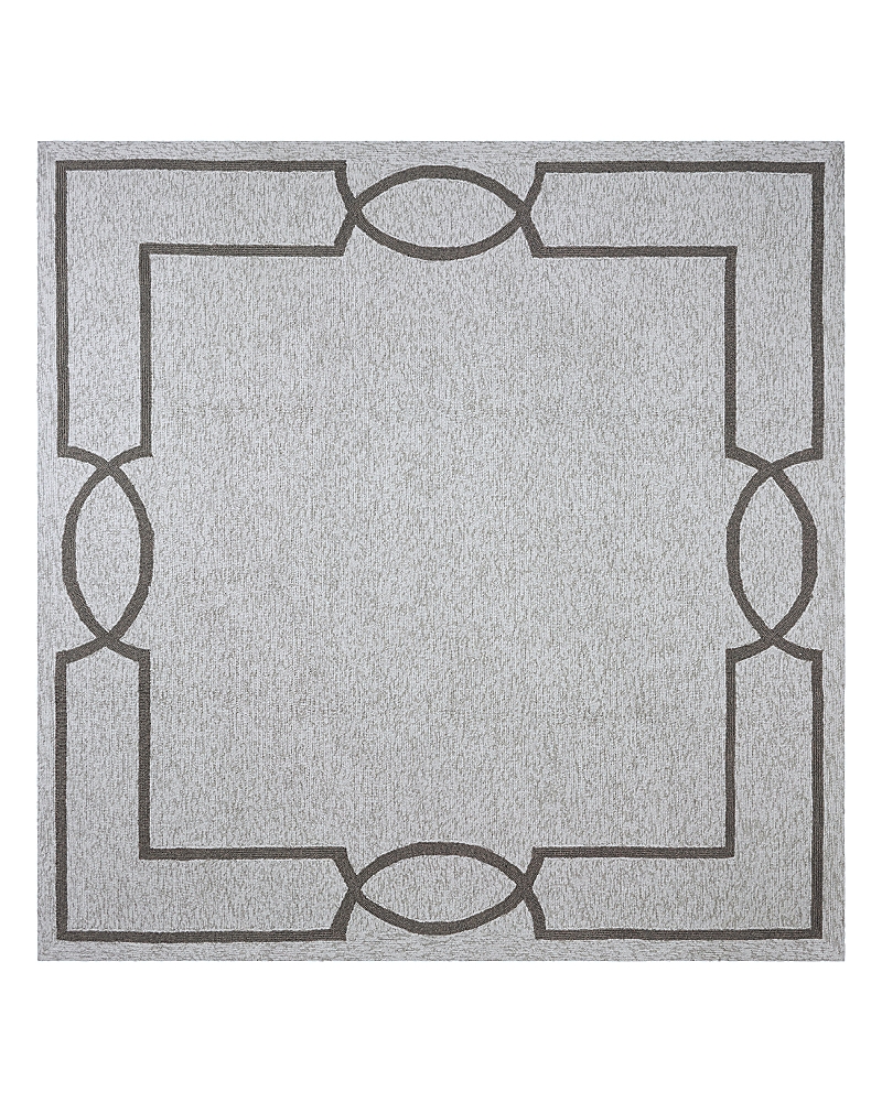 Kas Libby Langdon Hamptons Madison Square Area Rug, 7' X 7' In Ivory