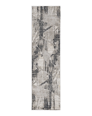 Kas Montreal Visions Runner Area Rug, 2'2 X 7'6 In Grey