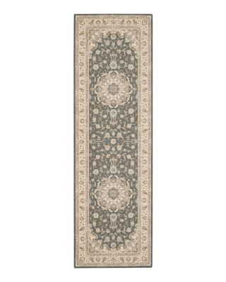 Living Treasures LI15 Runner Area Rug, 2'6" x 8'