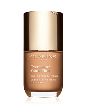 Shop Clarins Everlasting Youth Anti-aging Foundation 1 Oz. In 108.5w Cashew (light With Warm Undertones)