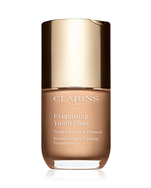 Shop Clarins Everlasting Youth Anti-aging Foundation 1 Oz. In 108w Sand (light With Warm Undertones)
