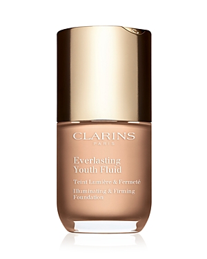 Shop Clarins Everlasting Youth Anti-aging Foundation 1 Oz. In 102.5c Porcelain (very Light With Cool Undertones)